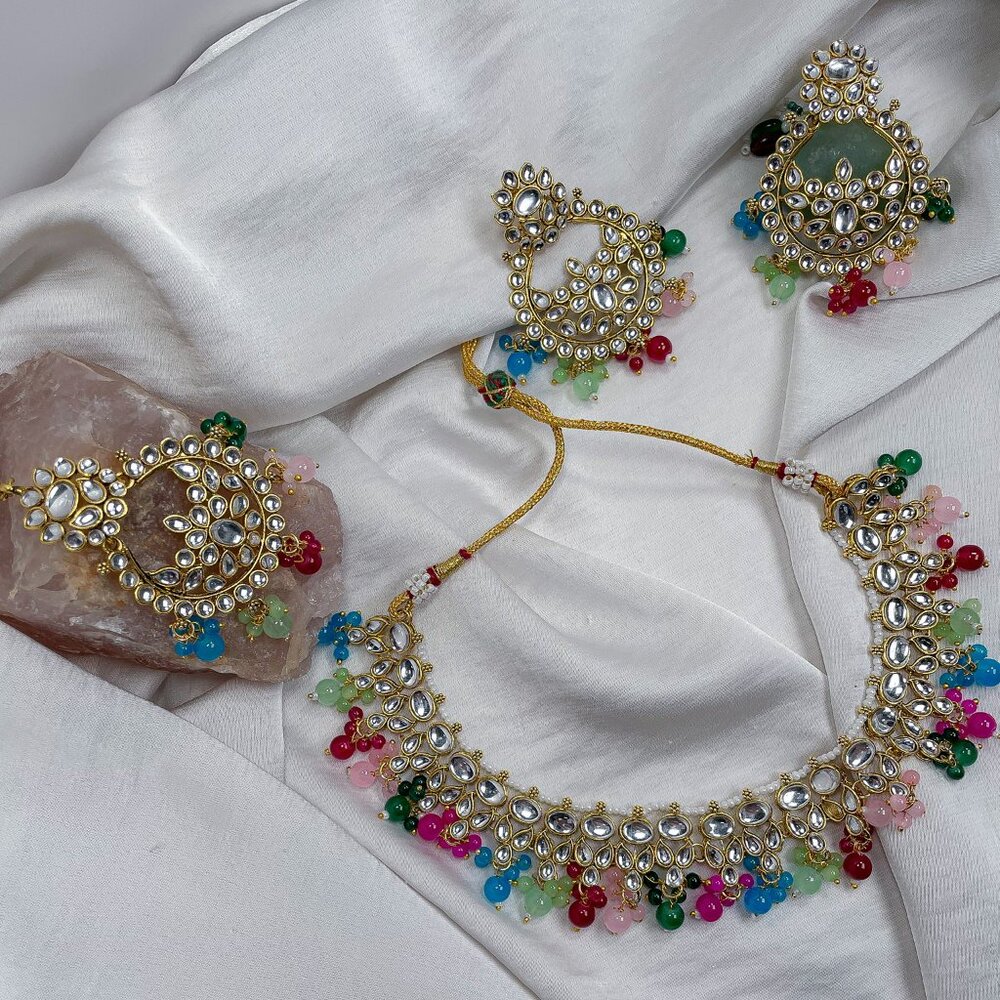 Indian Jewelry - Qamar (multicolour)